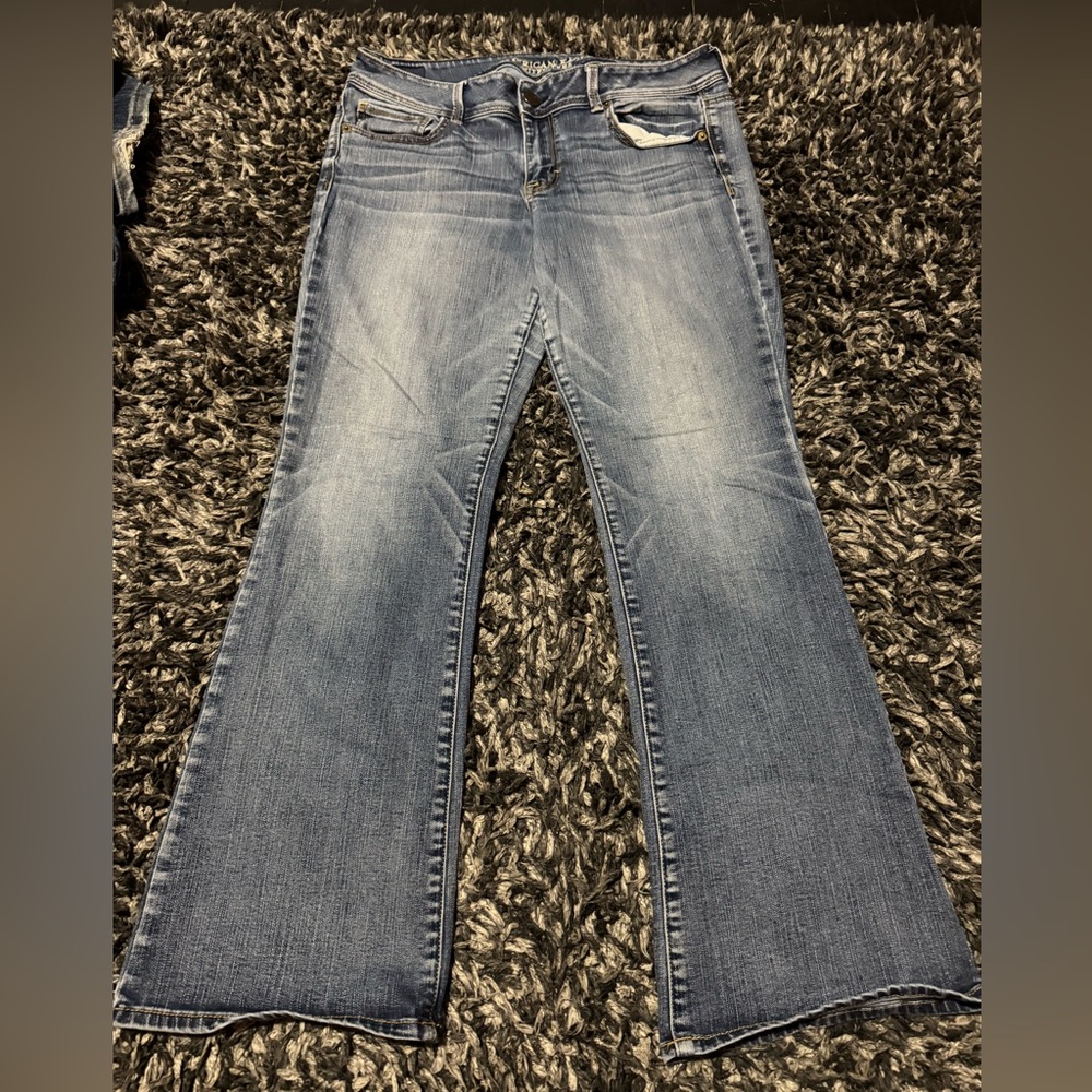 American Eagle Outfitters Light Blue Boot Cut Jeans